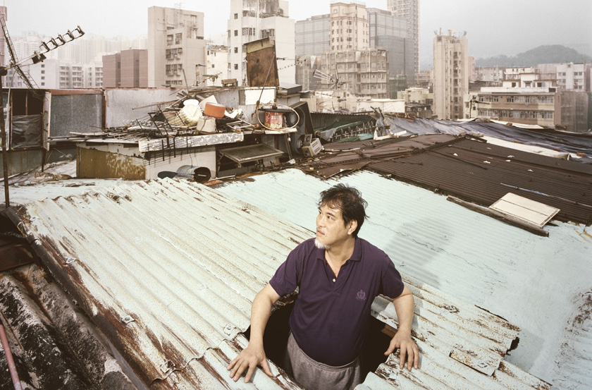 Hong Kong – Les habitants des
toits