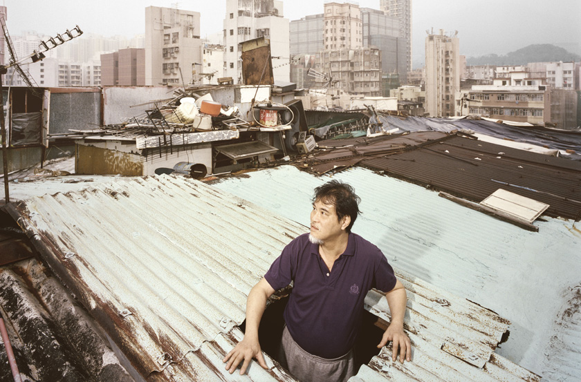Hong Kong – Les habitants des
toits