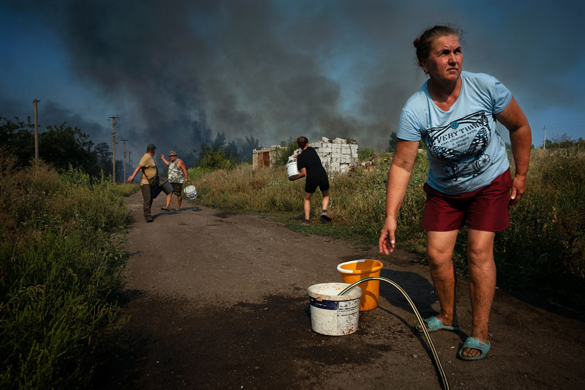Girbes Gaëlle - Ukraine, survivre au milieu des ruines